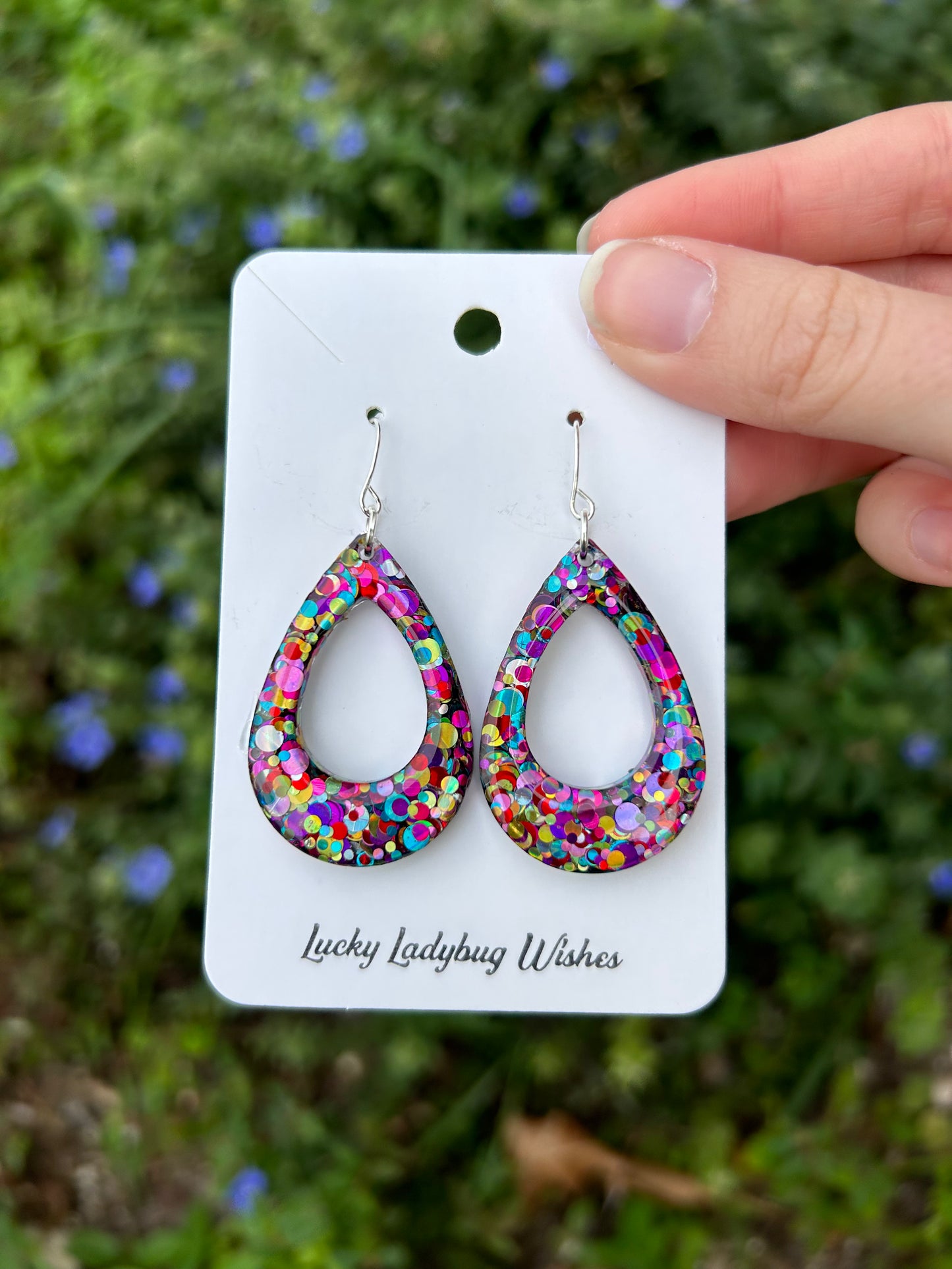 Small Rainbow earrings