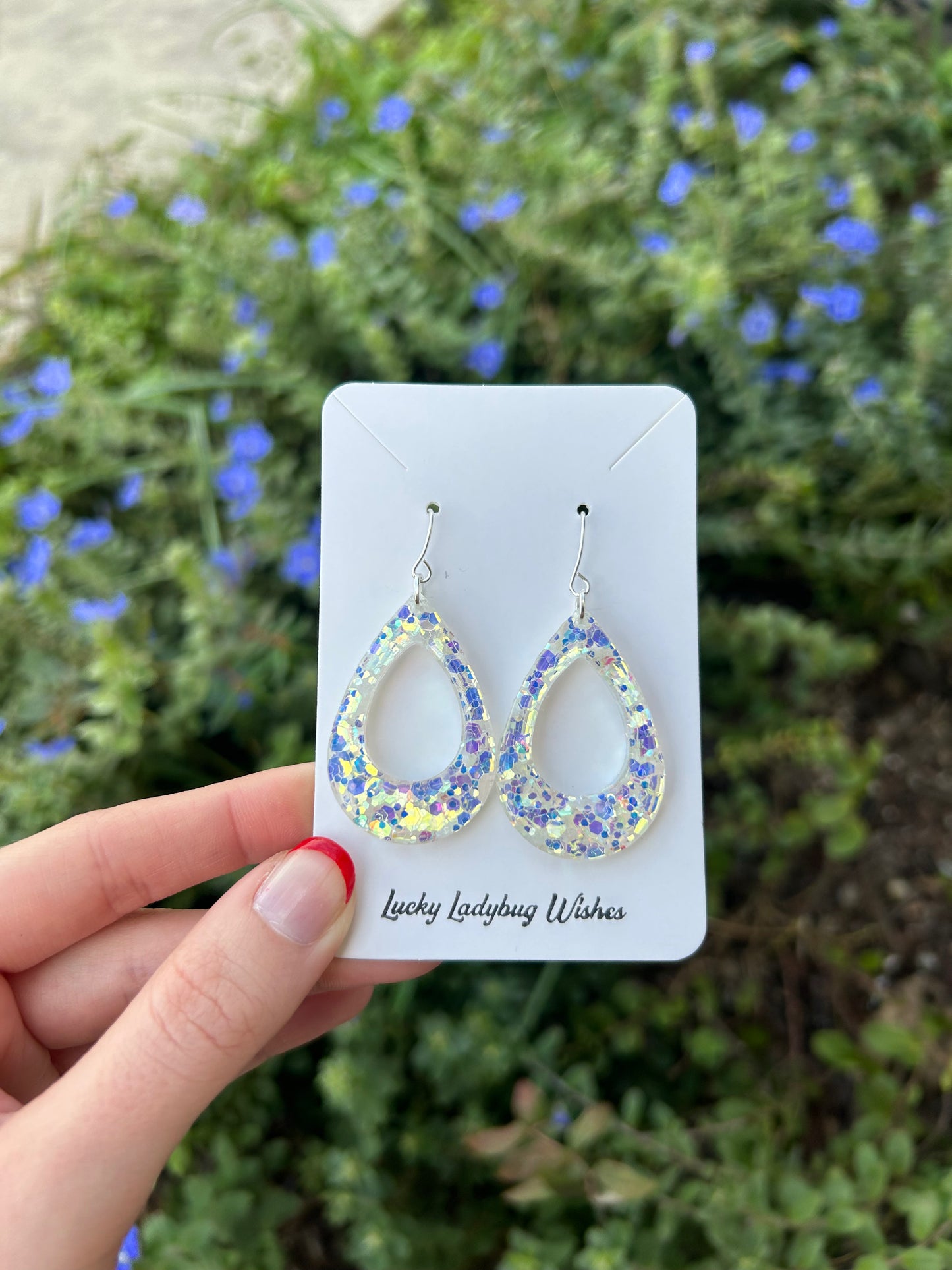Small twilight earrings