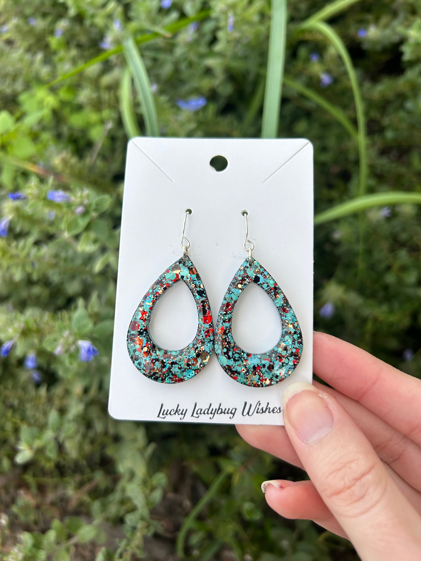 Small atta girl earrings