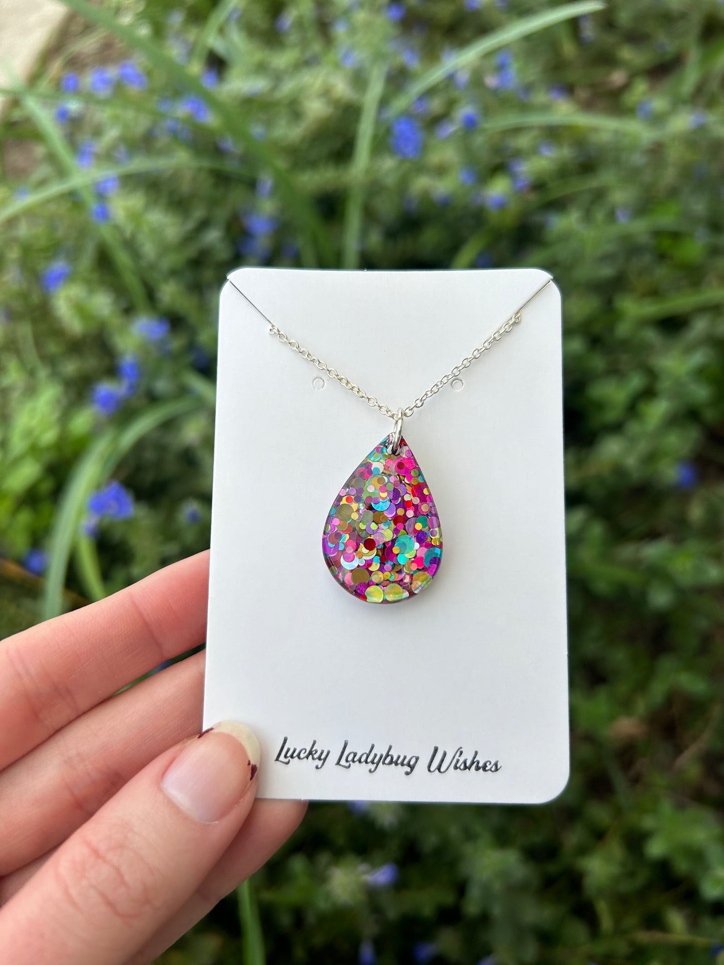 Rainbow necklace