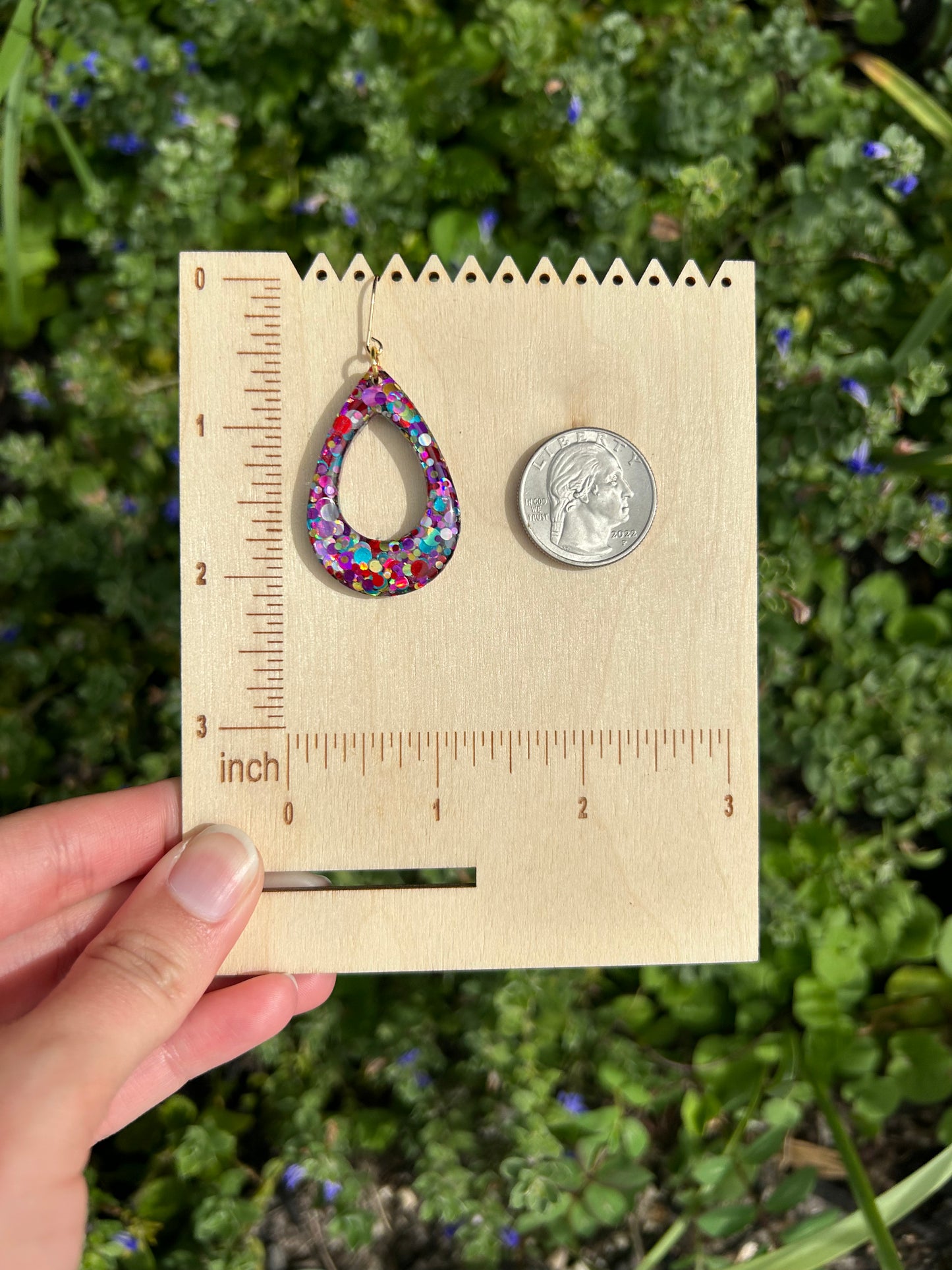 Small Rainbow earrings