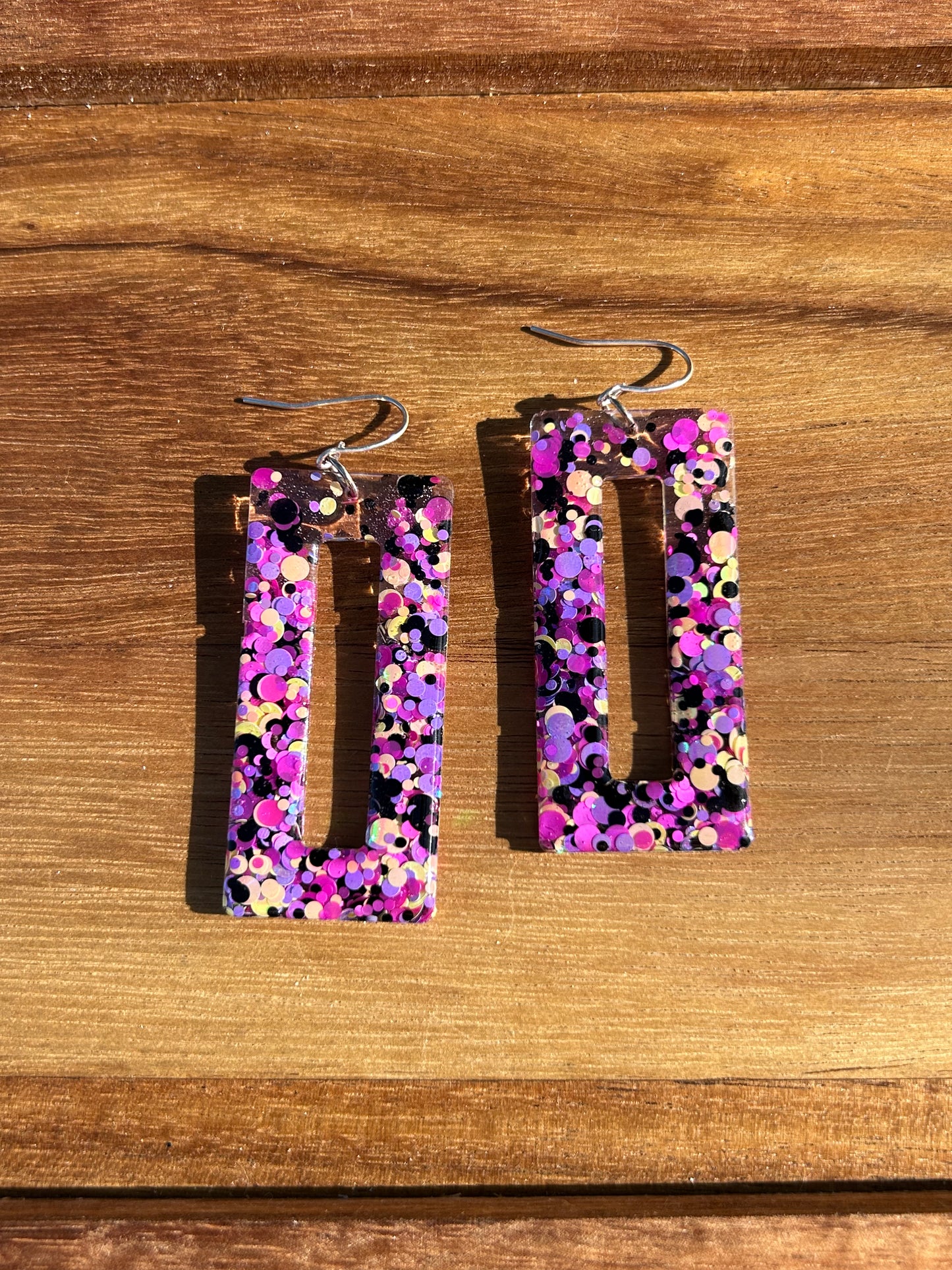 Big Retro Flair earrings