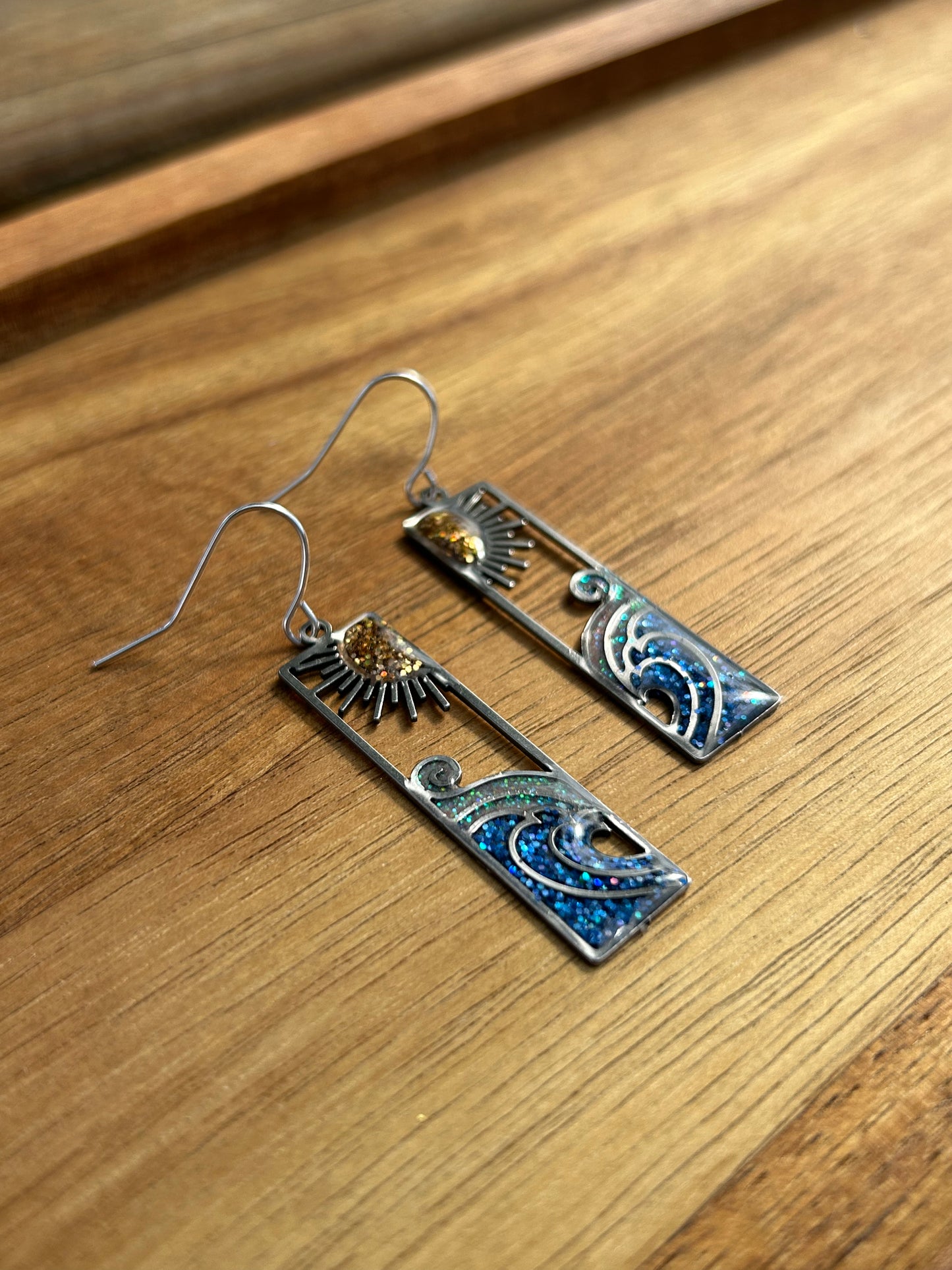 Beach earrings