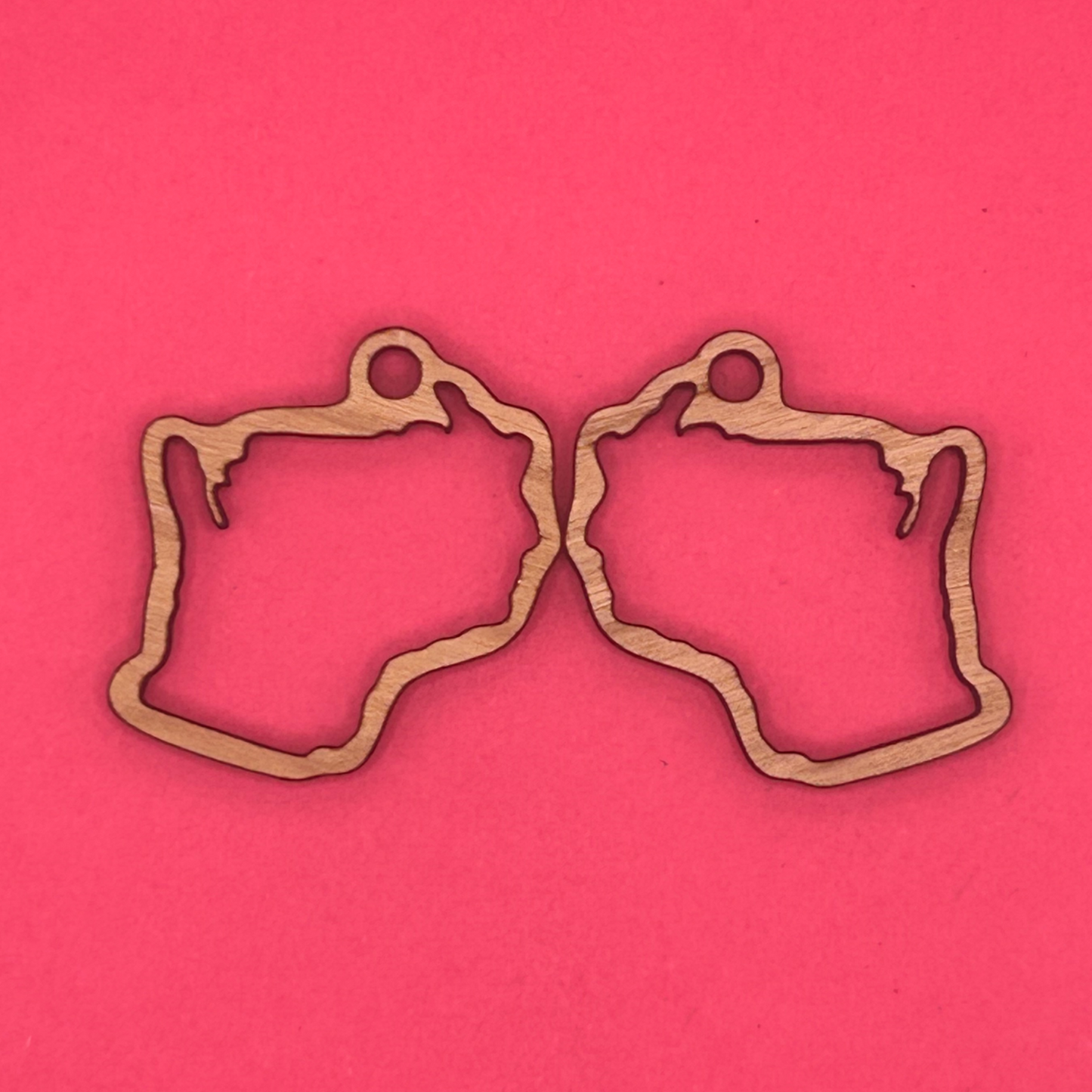 Blank Wisconsin wooden bezel