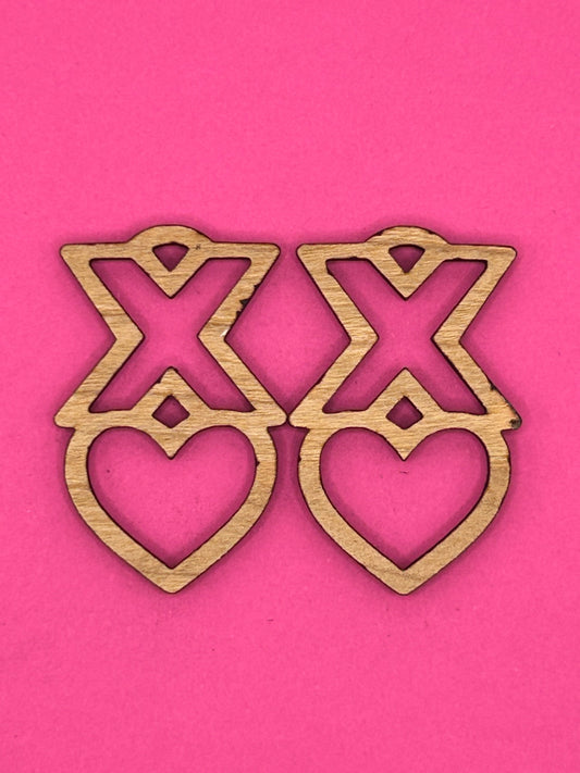 Blank XO wooden bezel