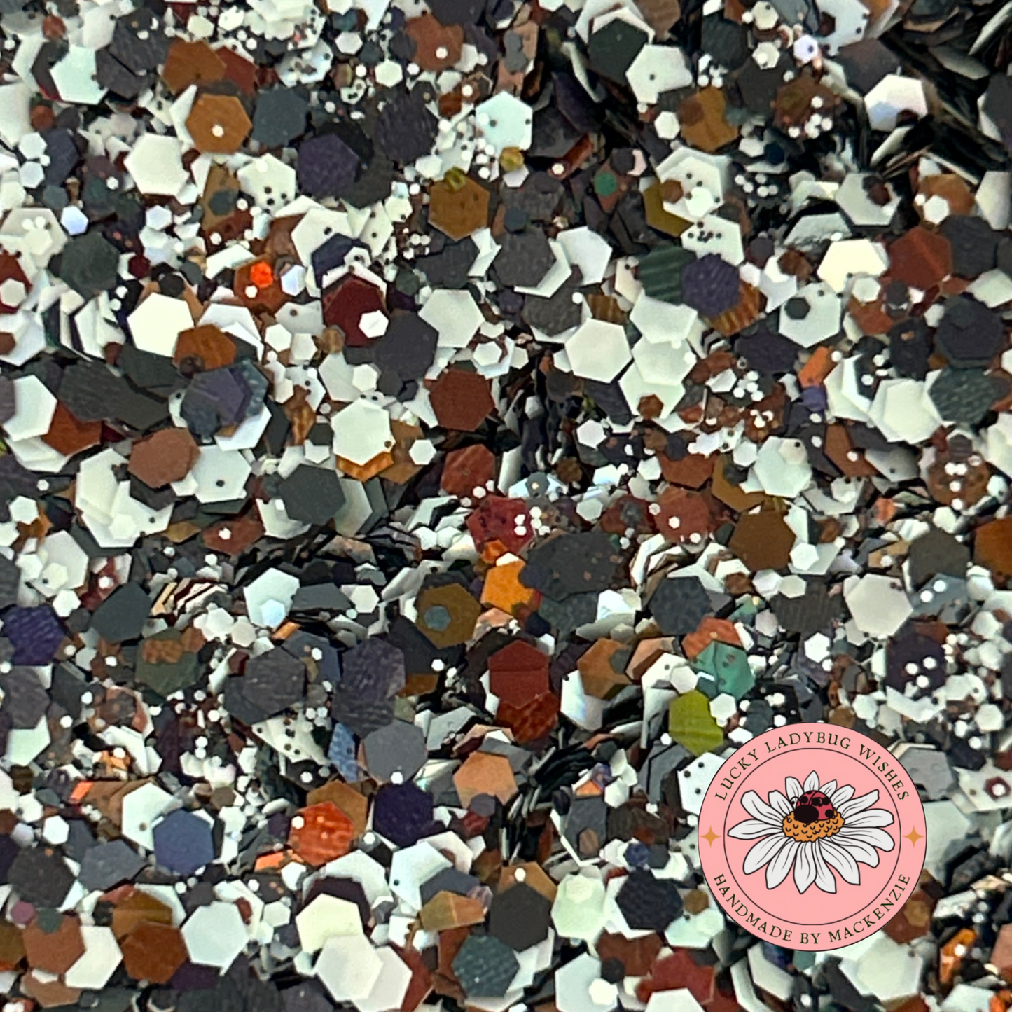 Cowhide Glitter