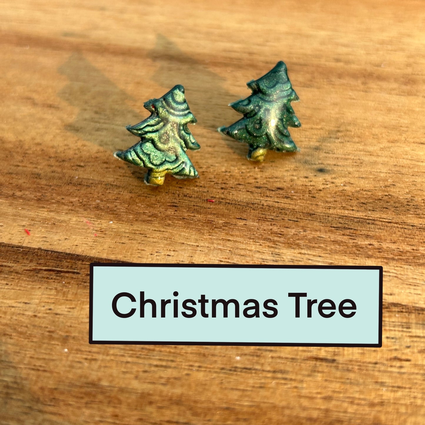 Christmas studs