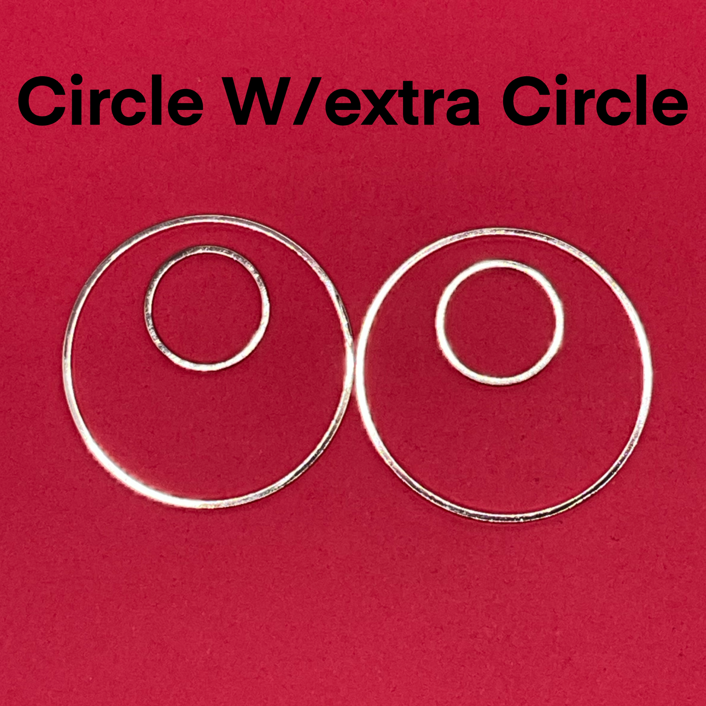 Circle metal bezels