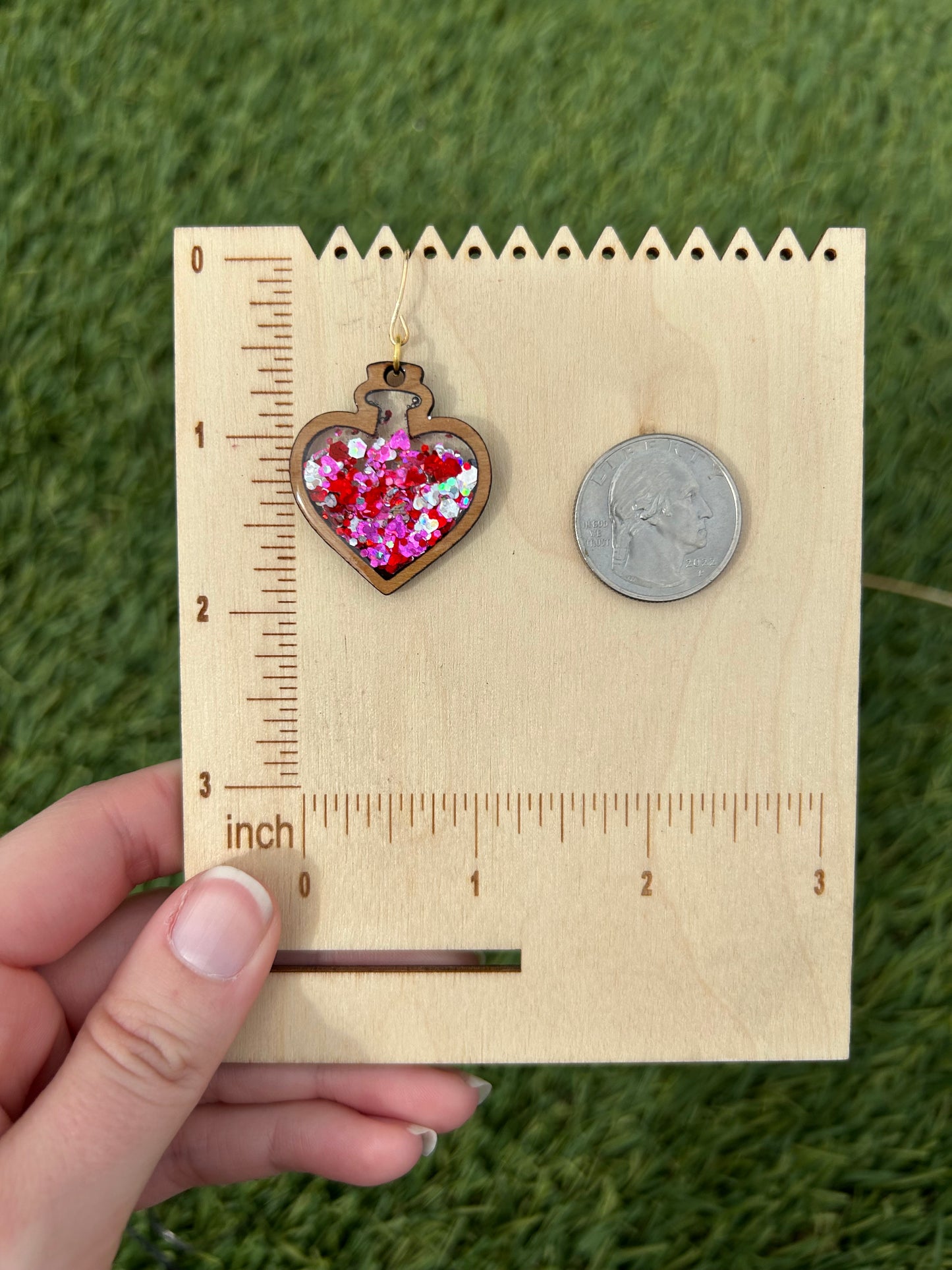 Love potion earrings
