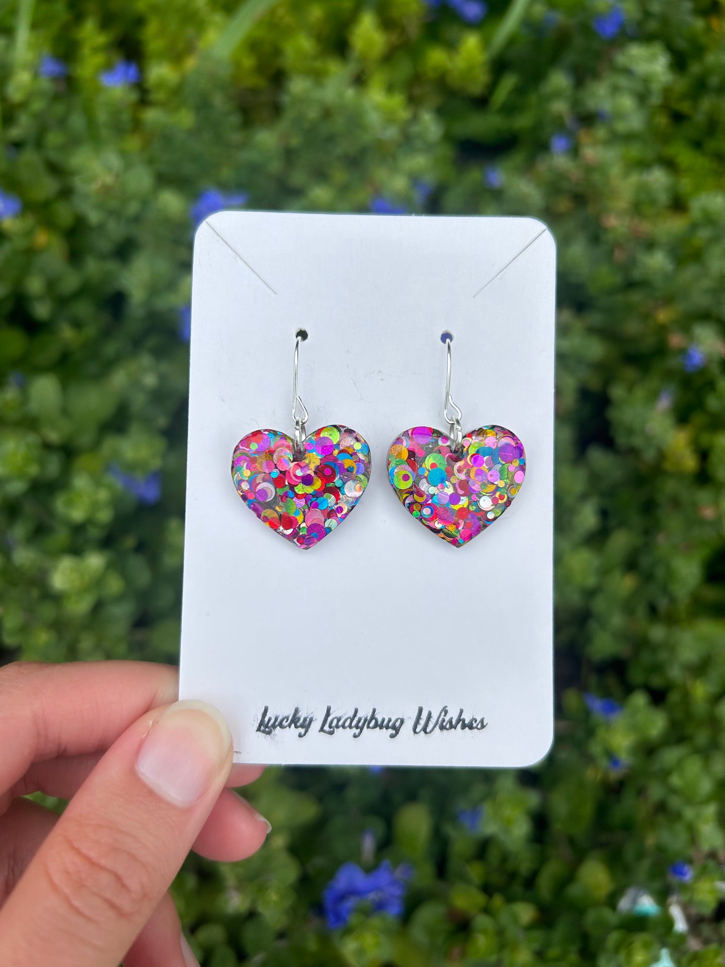Small Rainbow earrings