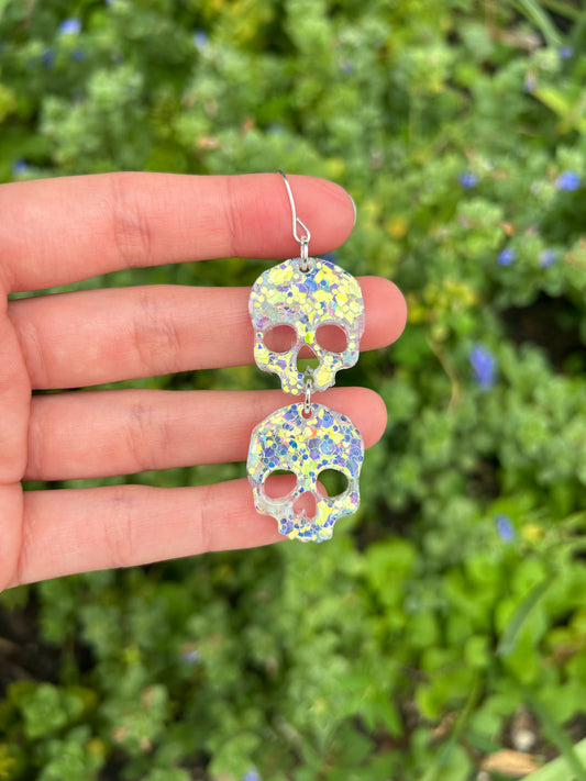 Skull earrings