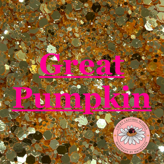 Great Pumpkin glitter