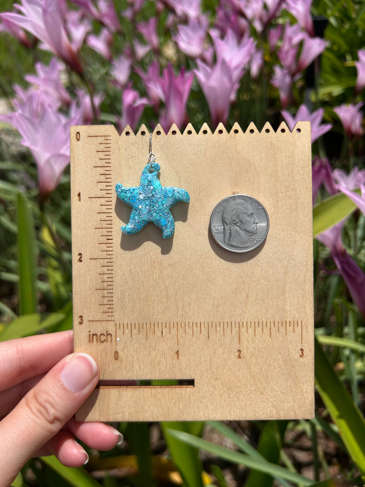 Starfish earrings