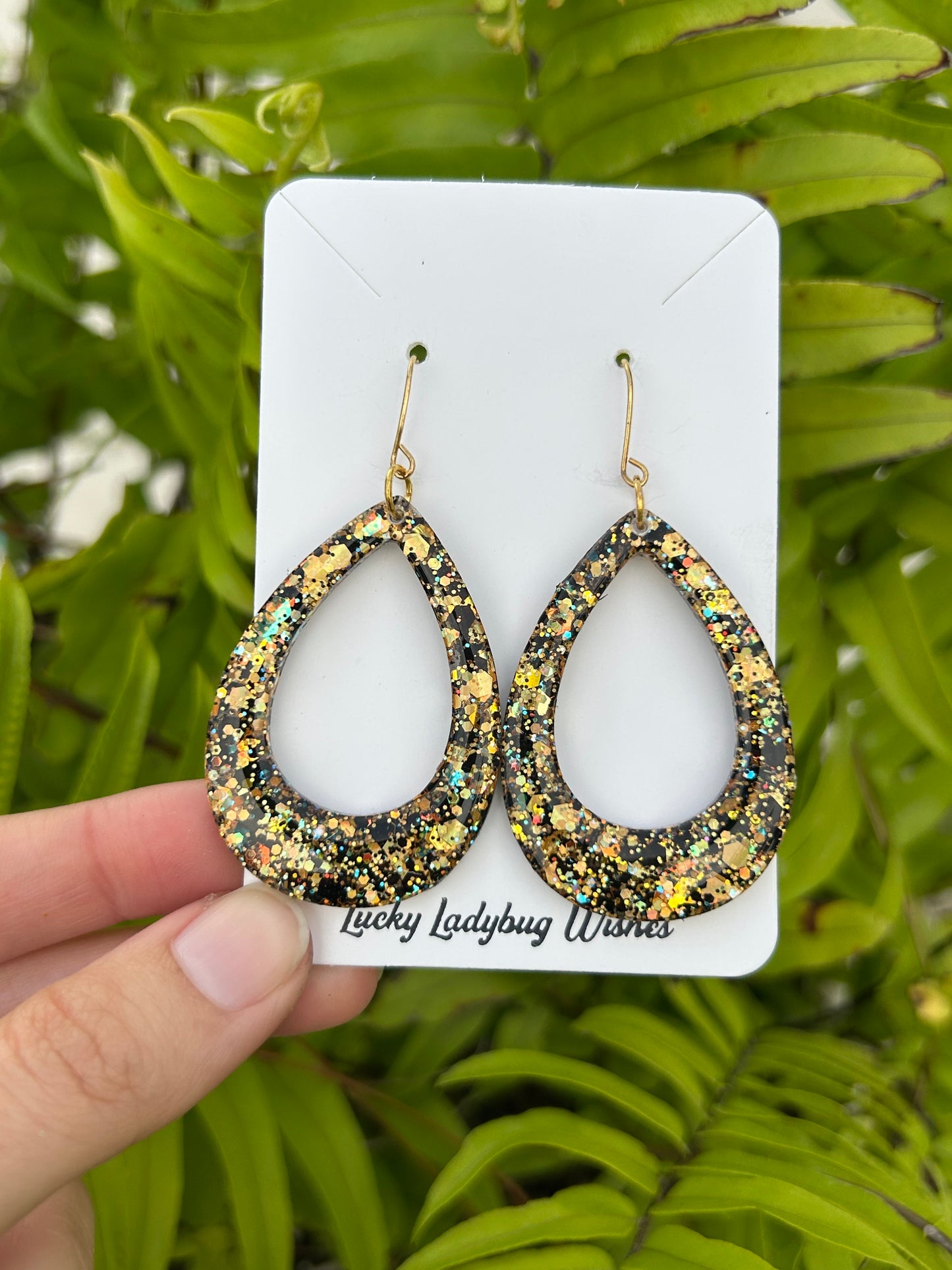 Big Queen Bee earrings