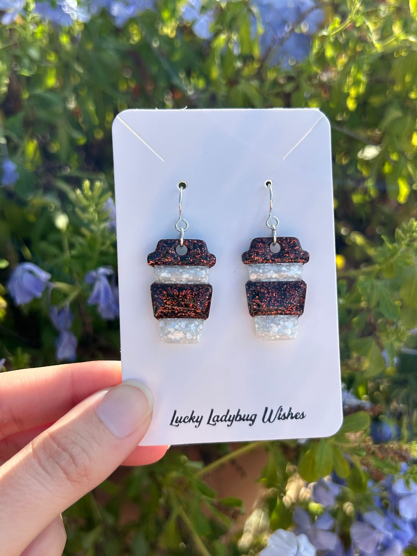 Latte Cup earrings