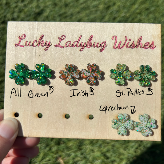 Saint Patrick’s Day studs