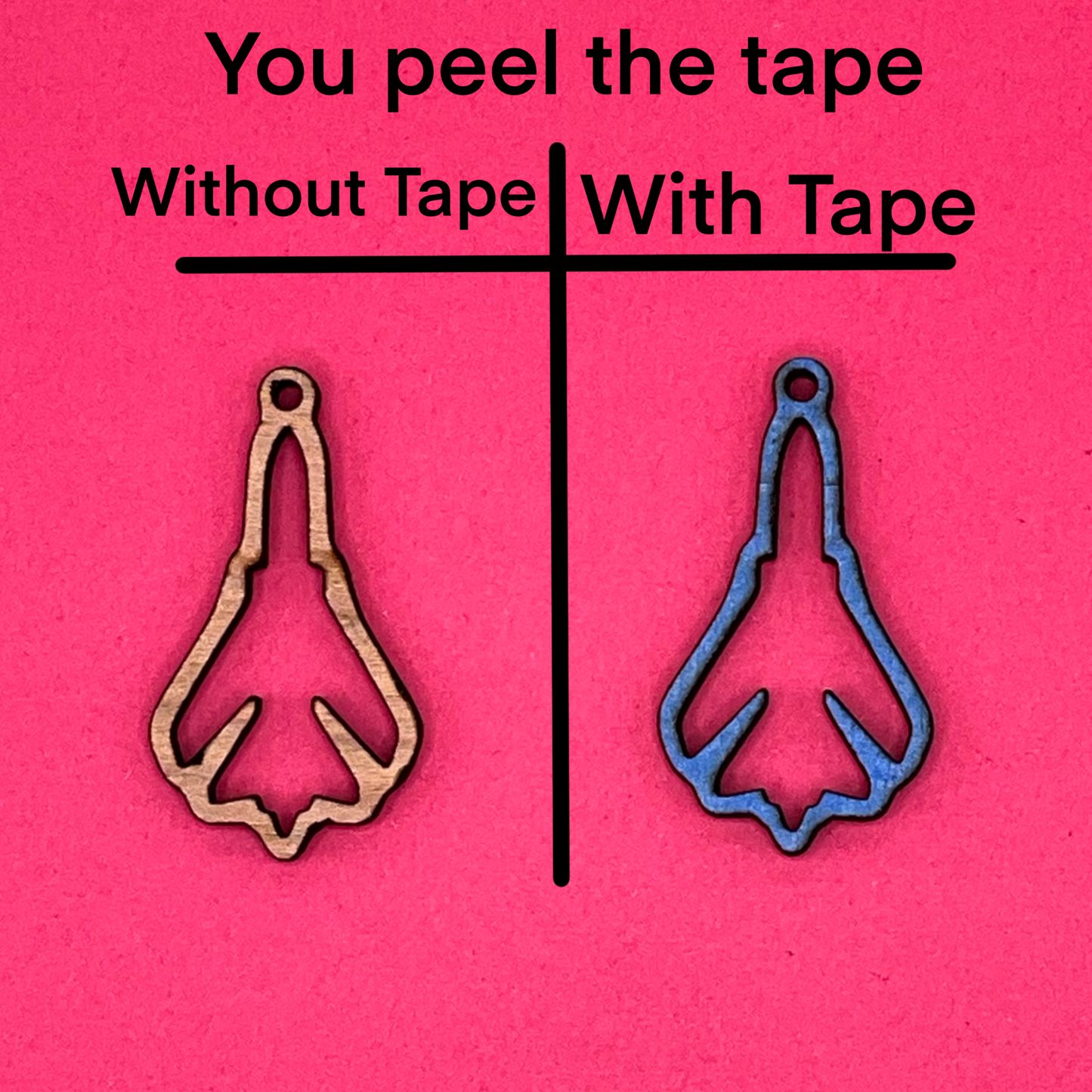 Blank Jet wooden bezels