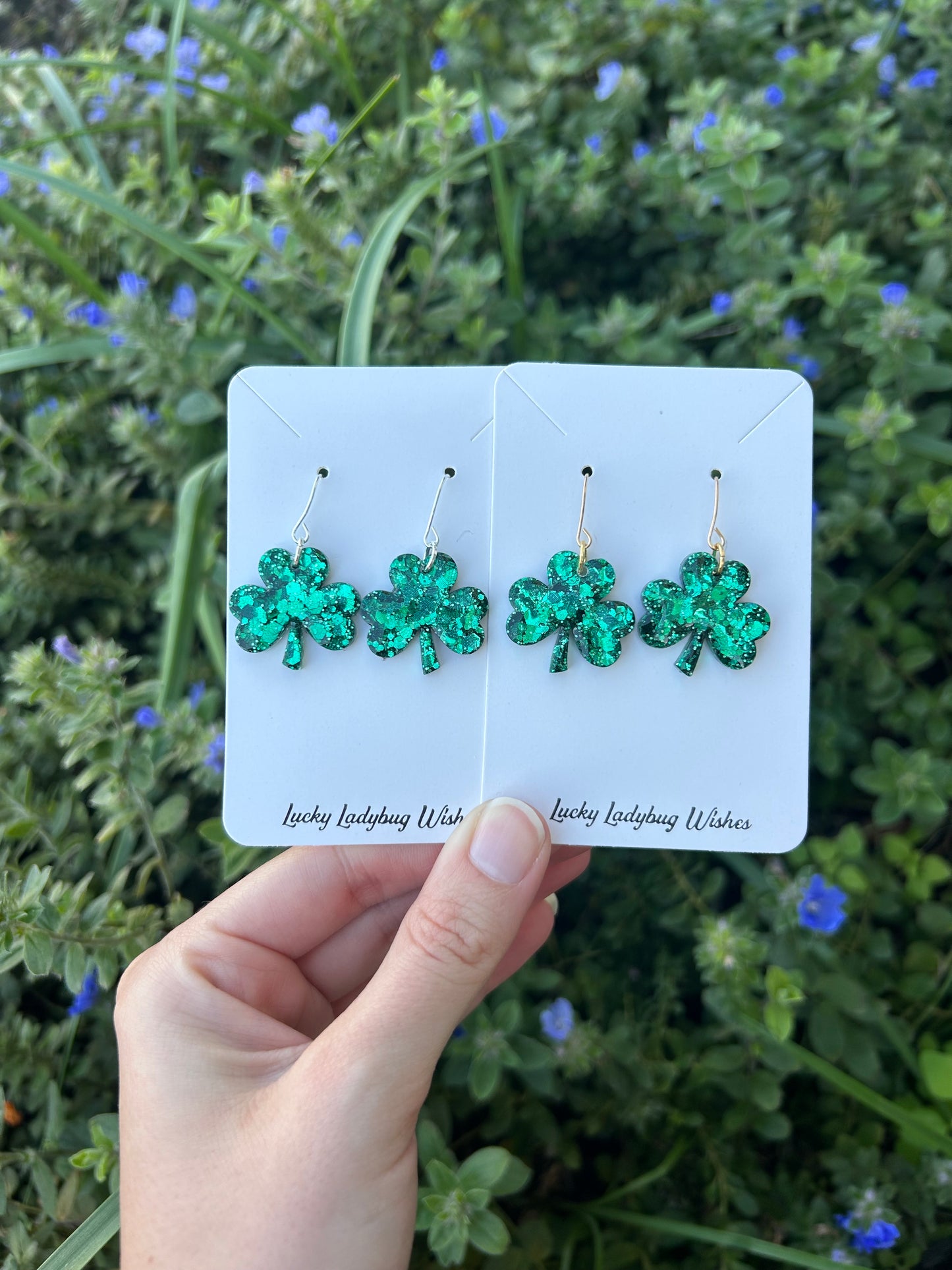 Shamrock earrings