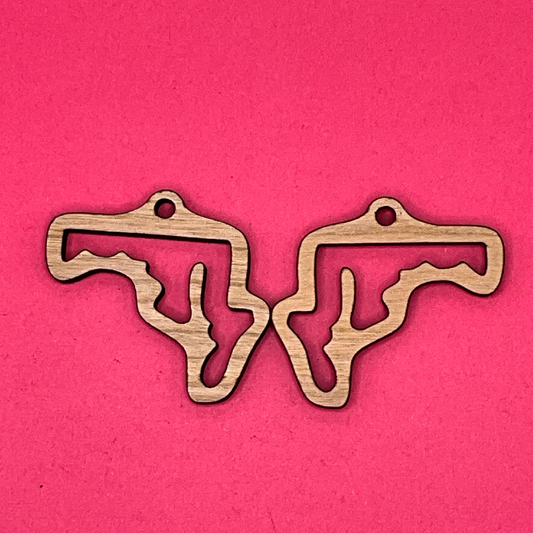 Blank Maryland wooden bezel