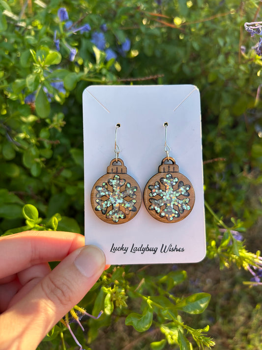 Snowflake Ornament earrings