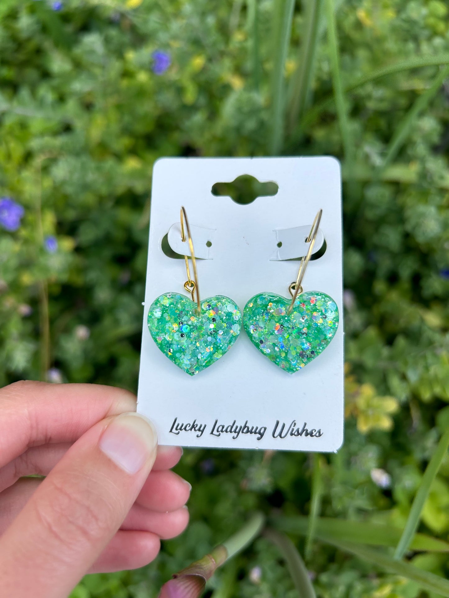 Small Sea-Glass earrings