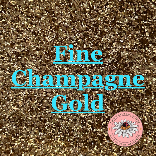 Fine Champagne Gold Glitter