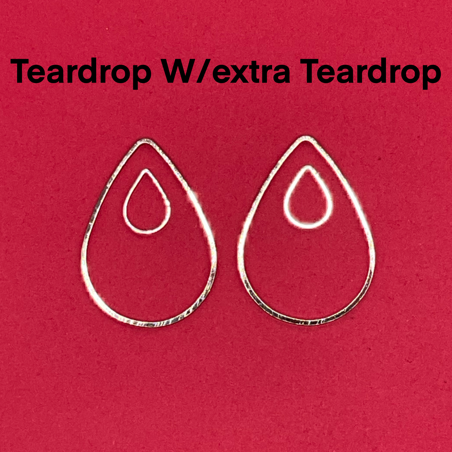 Teardrop metal bezels