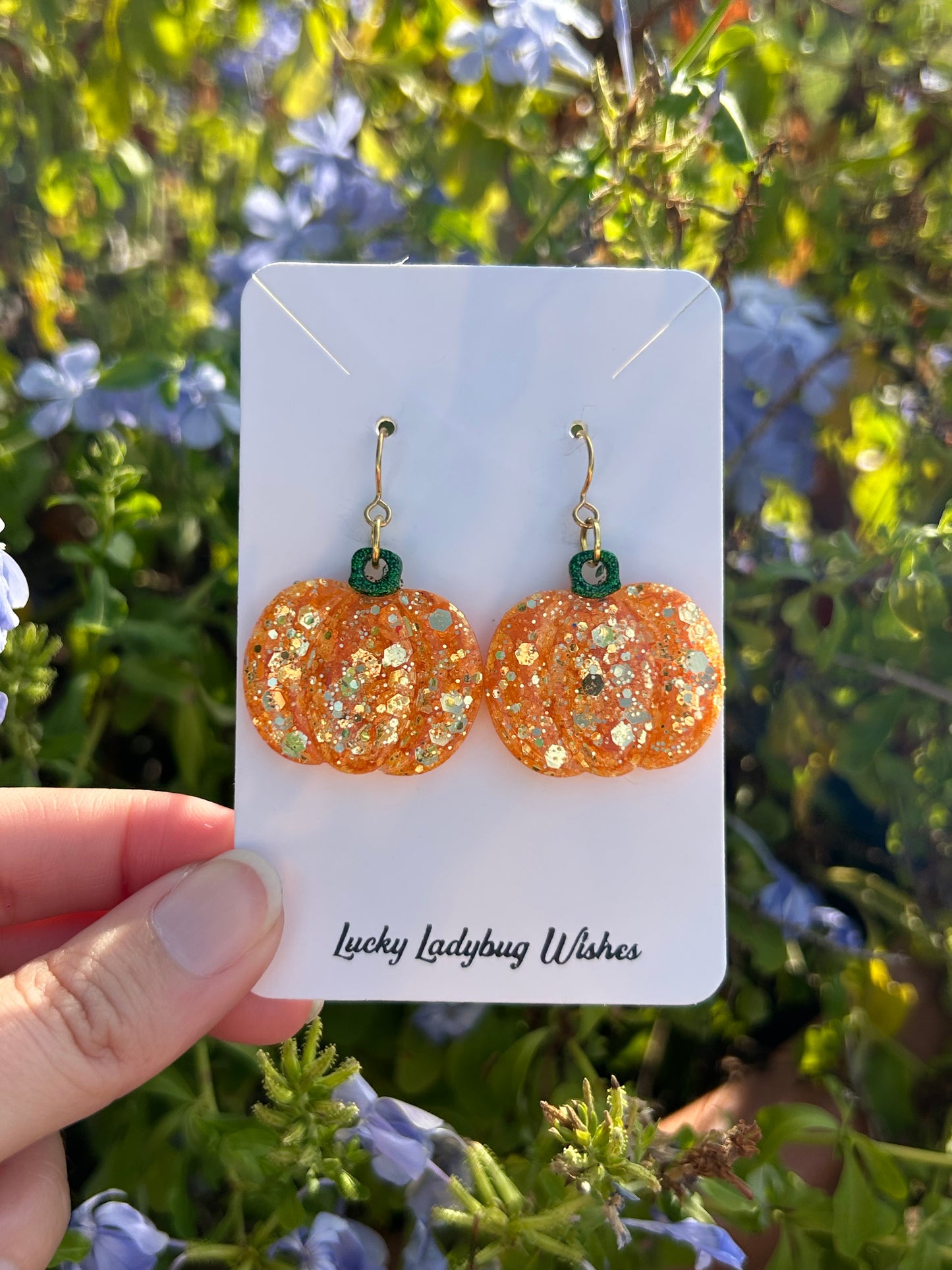 Pumpkin earrings