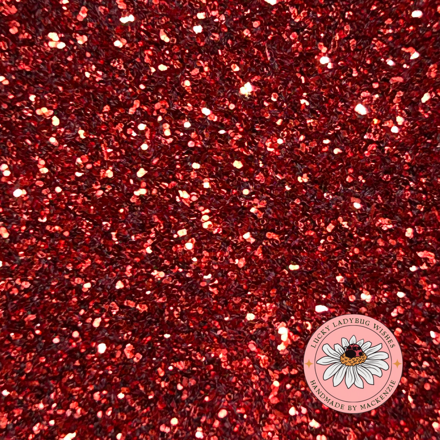 Fine Red Glitter