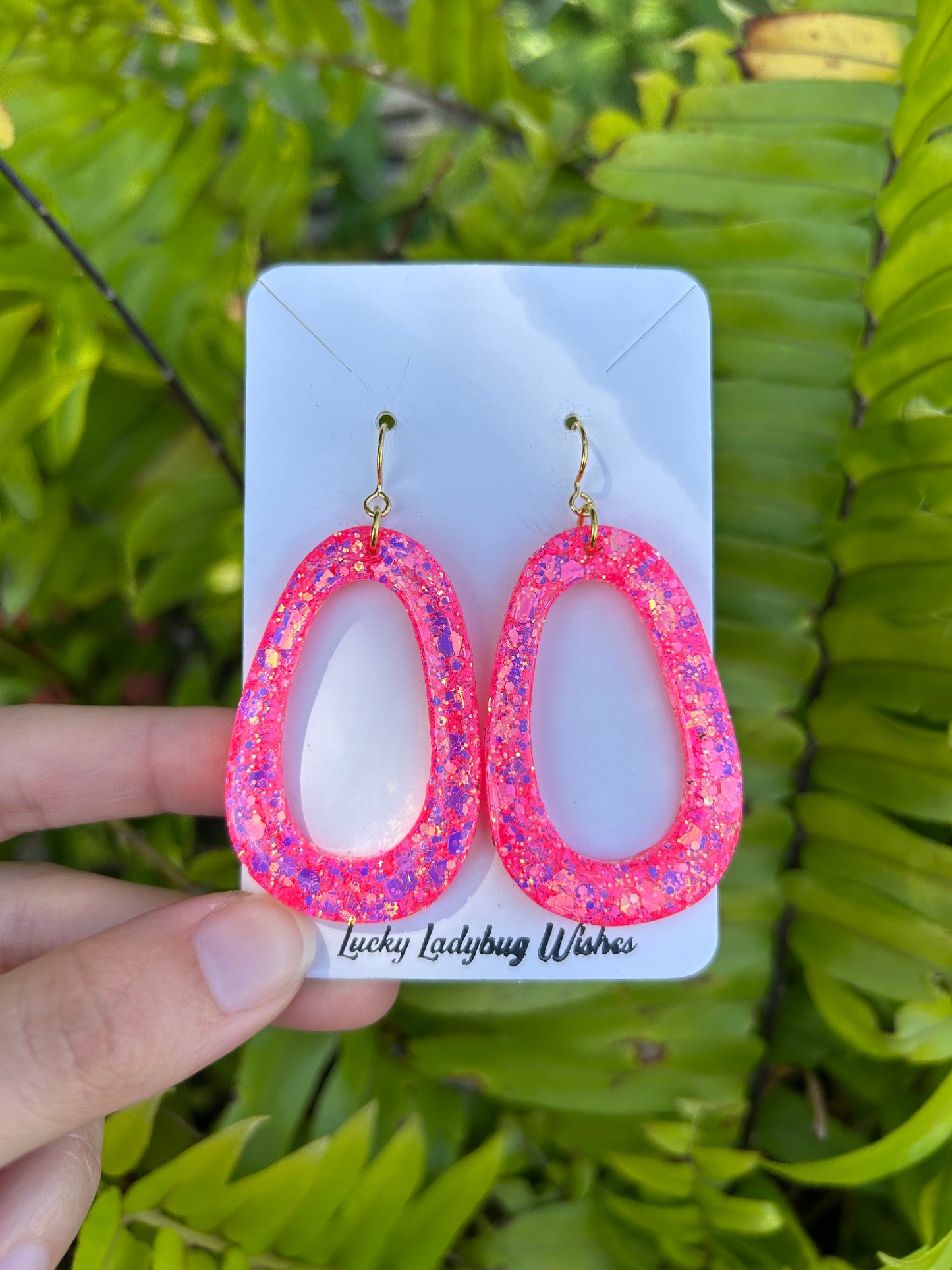 Big Peony earrings
