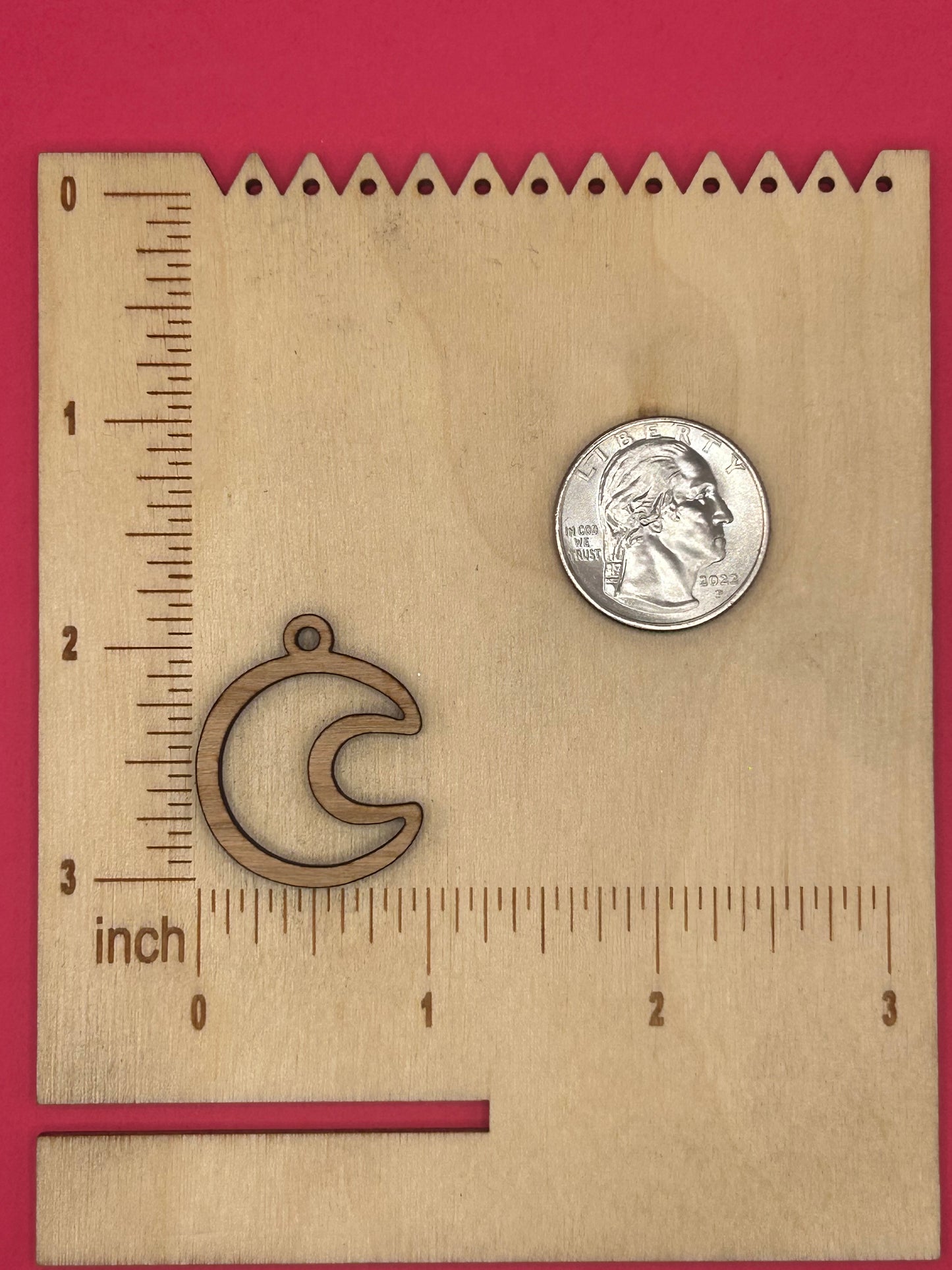 Blank Moon wooden bezels