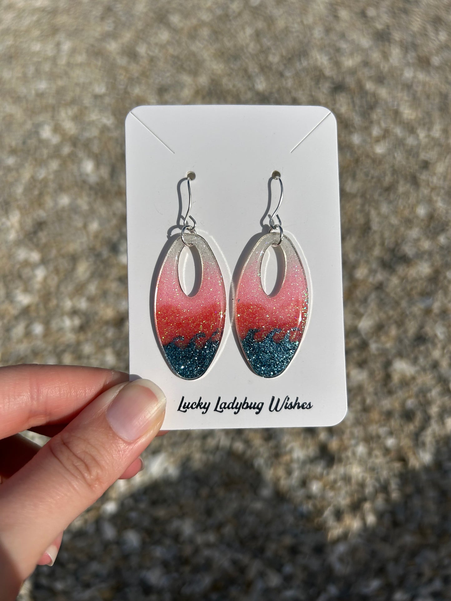 Sunset earrings
