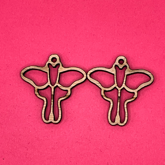 Blank Moth wooden bezels