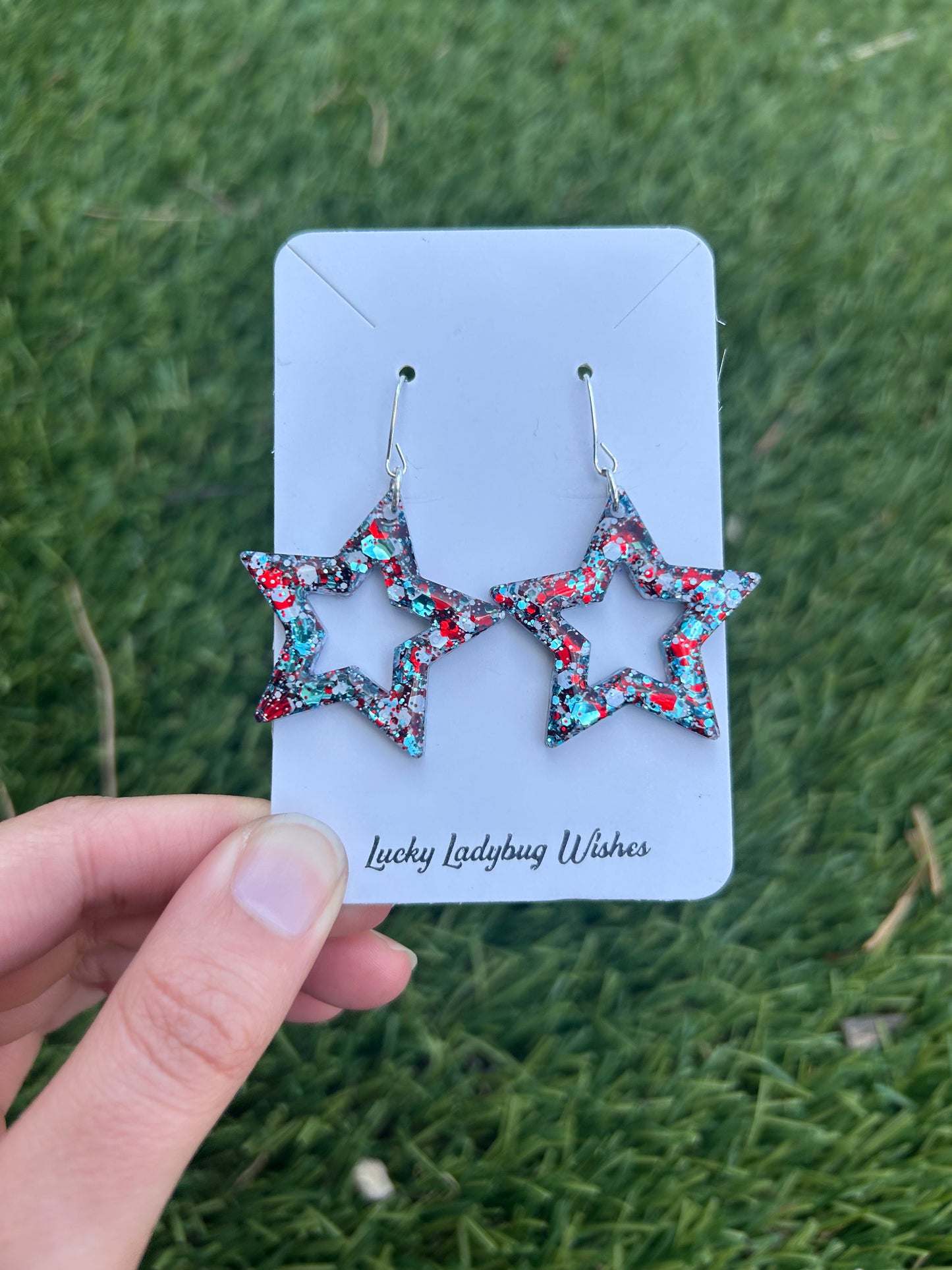 Star earrings