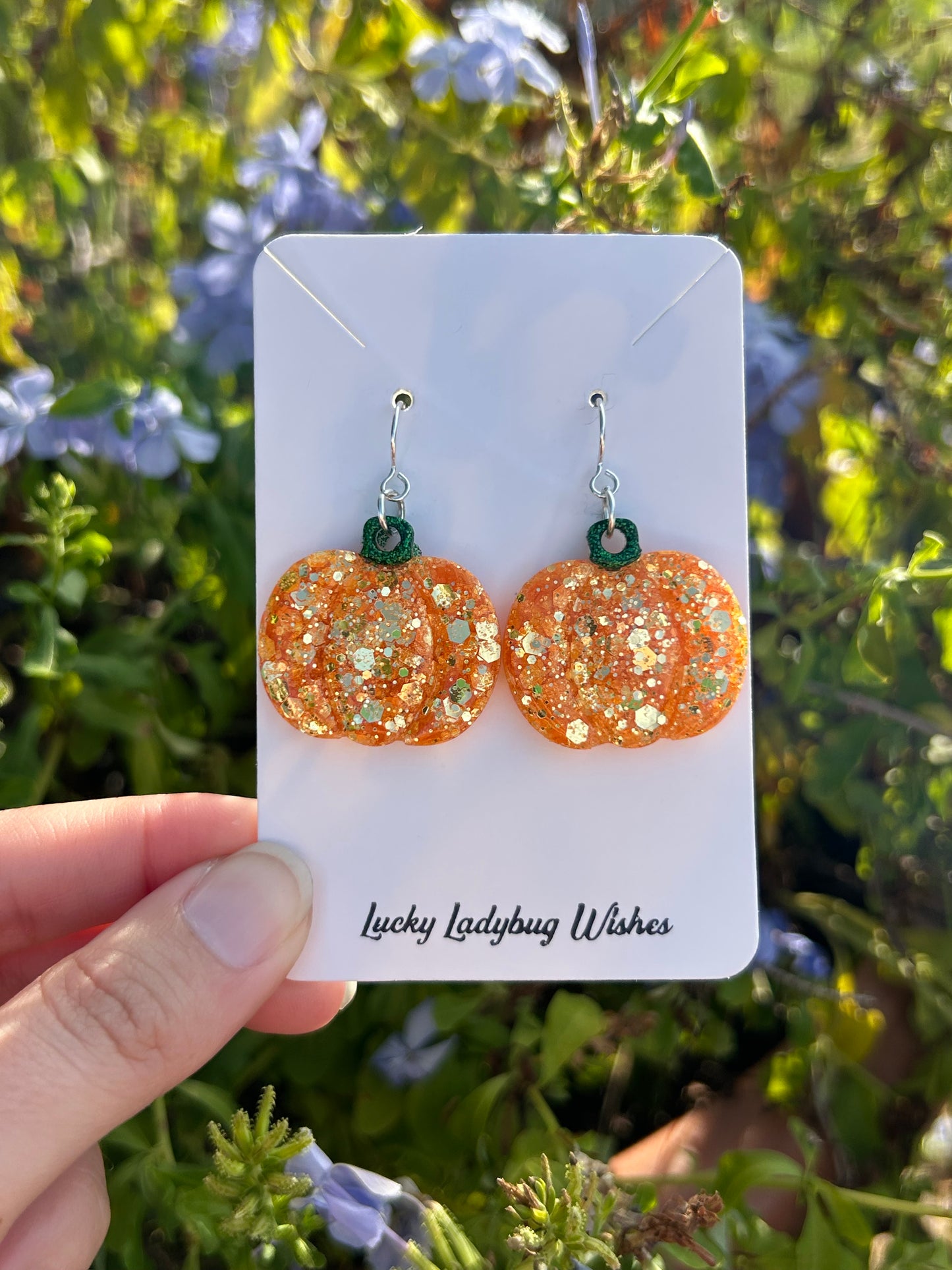 Pumpkin earrings