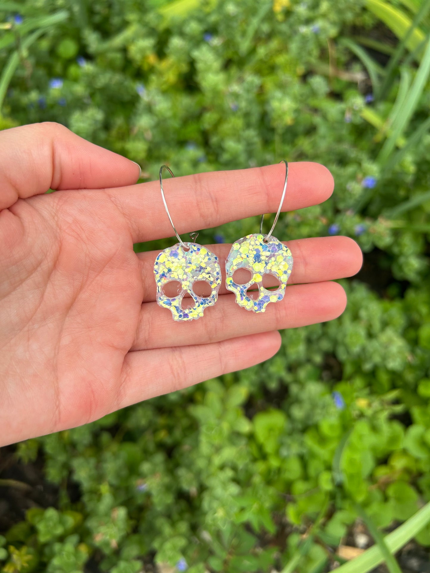 Skull earrings