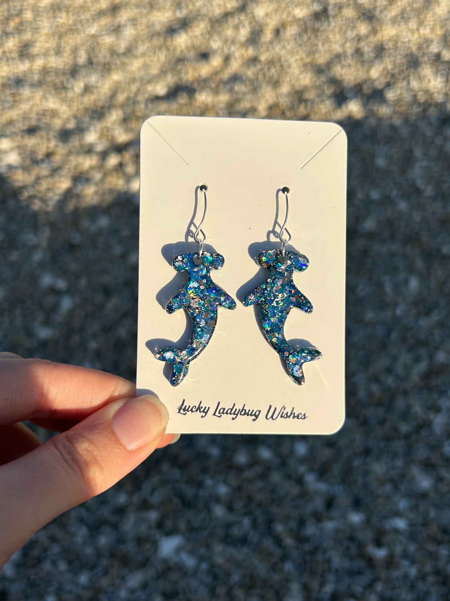 Hammerhead earrings