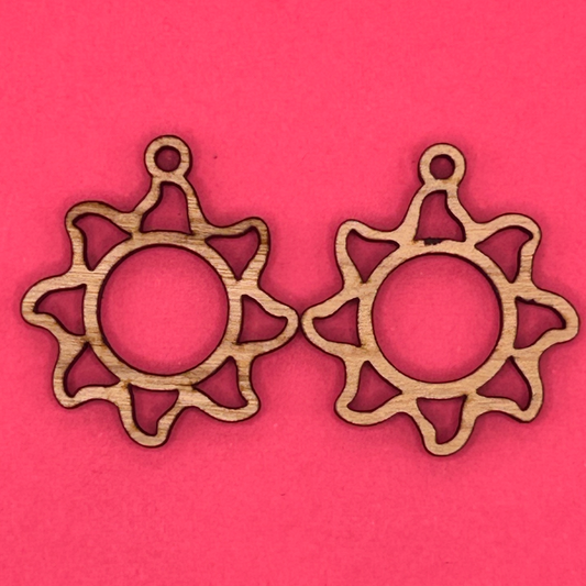 Blank Sun wooden bezels