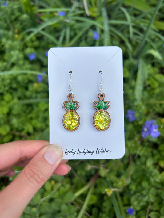 Pineapple earrings