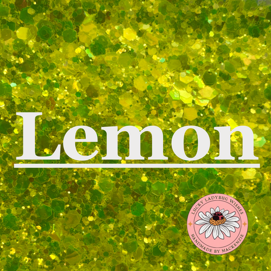 Lemon glitter