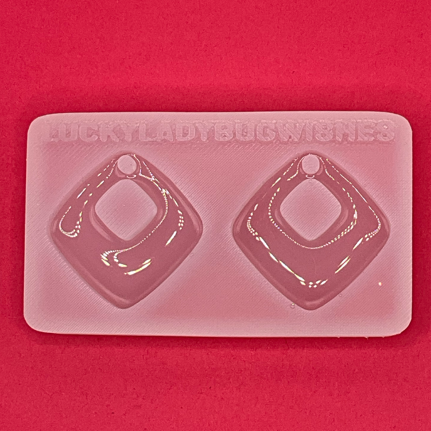 Big Diamond Cutout Silicone Mold