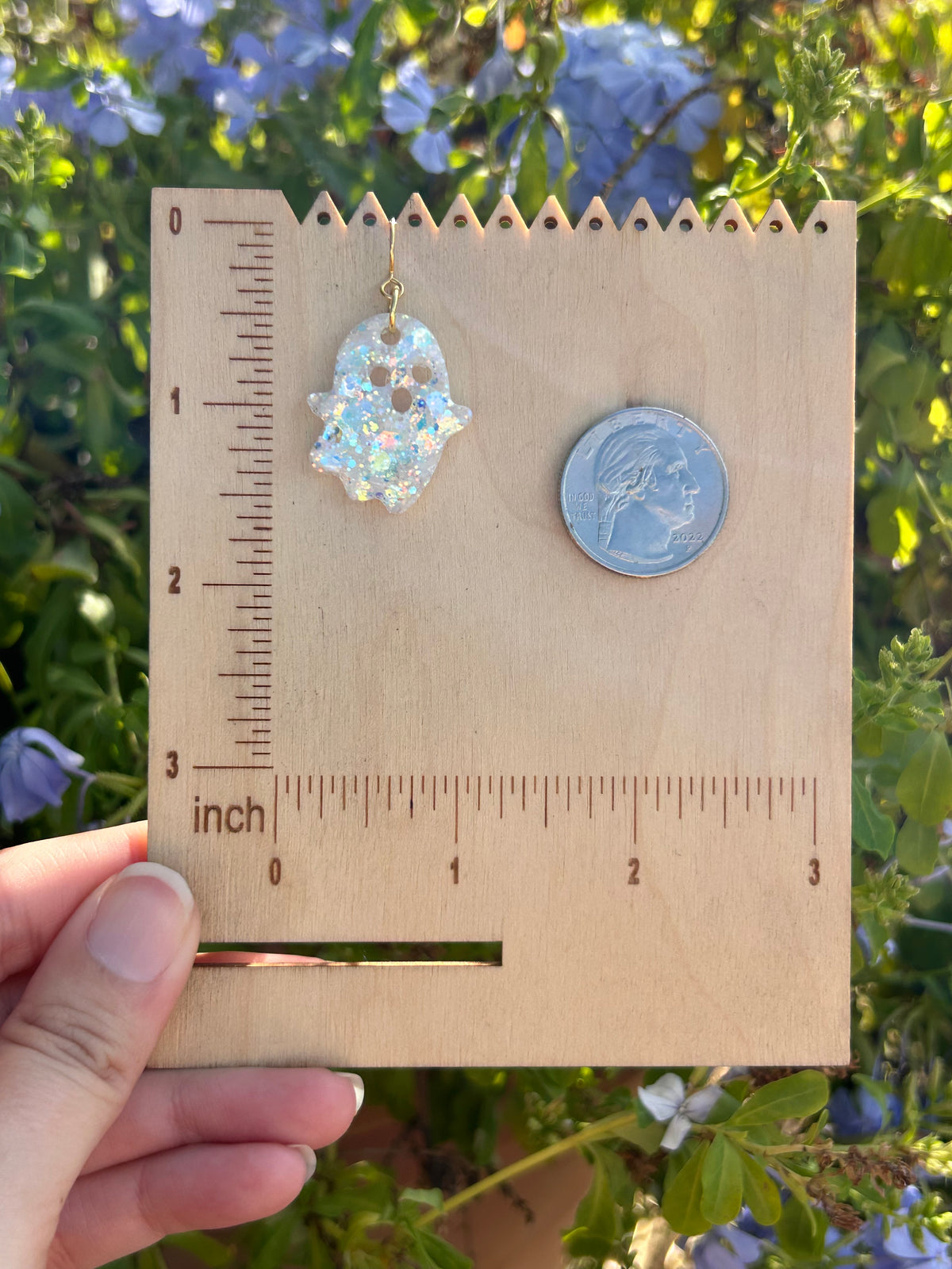 Ghost earrings