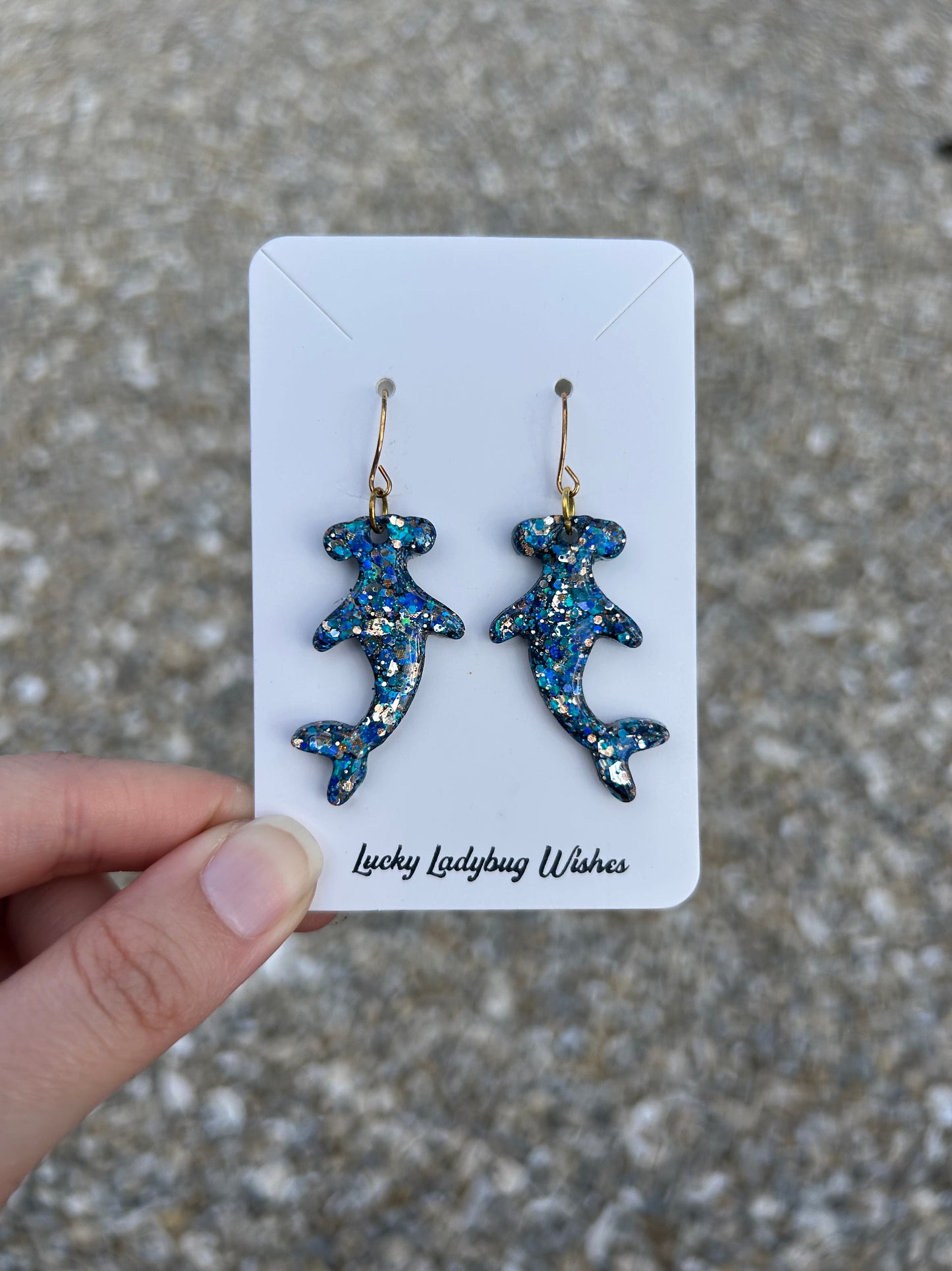 Hammerhead earrings