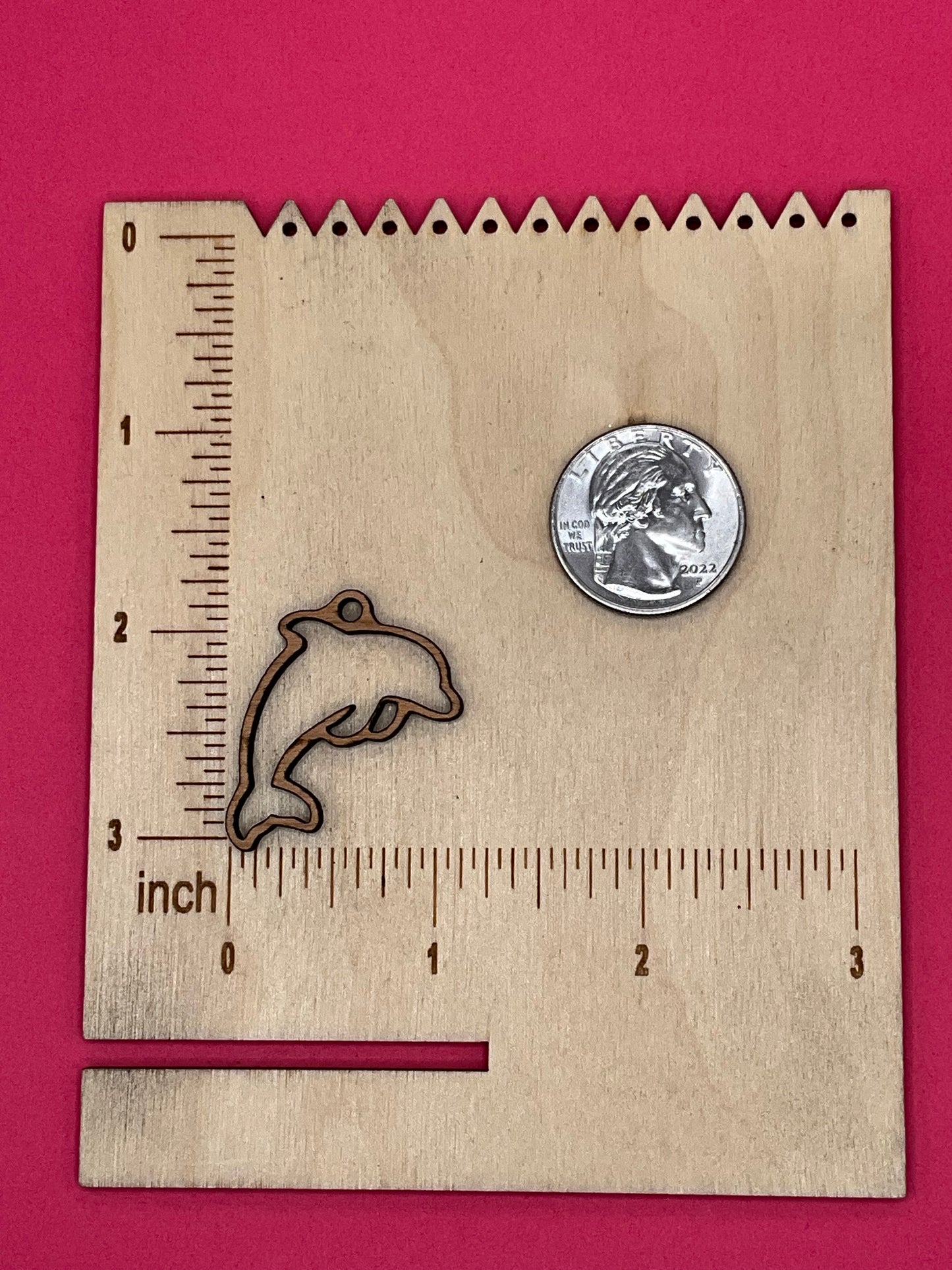 Blank Dolphin wooden bezels