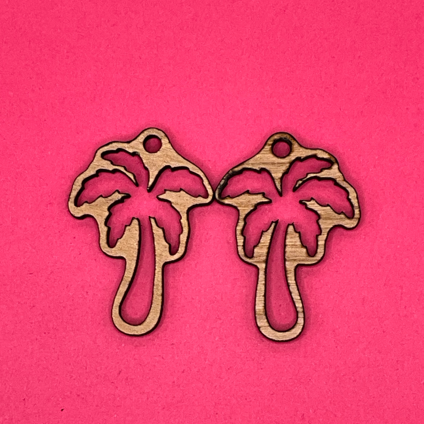 Blank Palm Tree wooden bezels