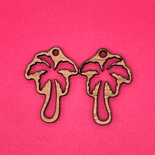 Blank Palm Tree wooden bezels
