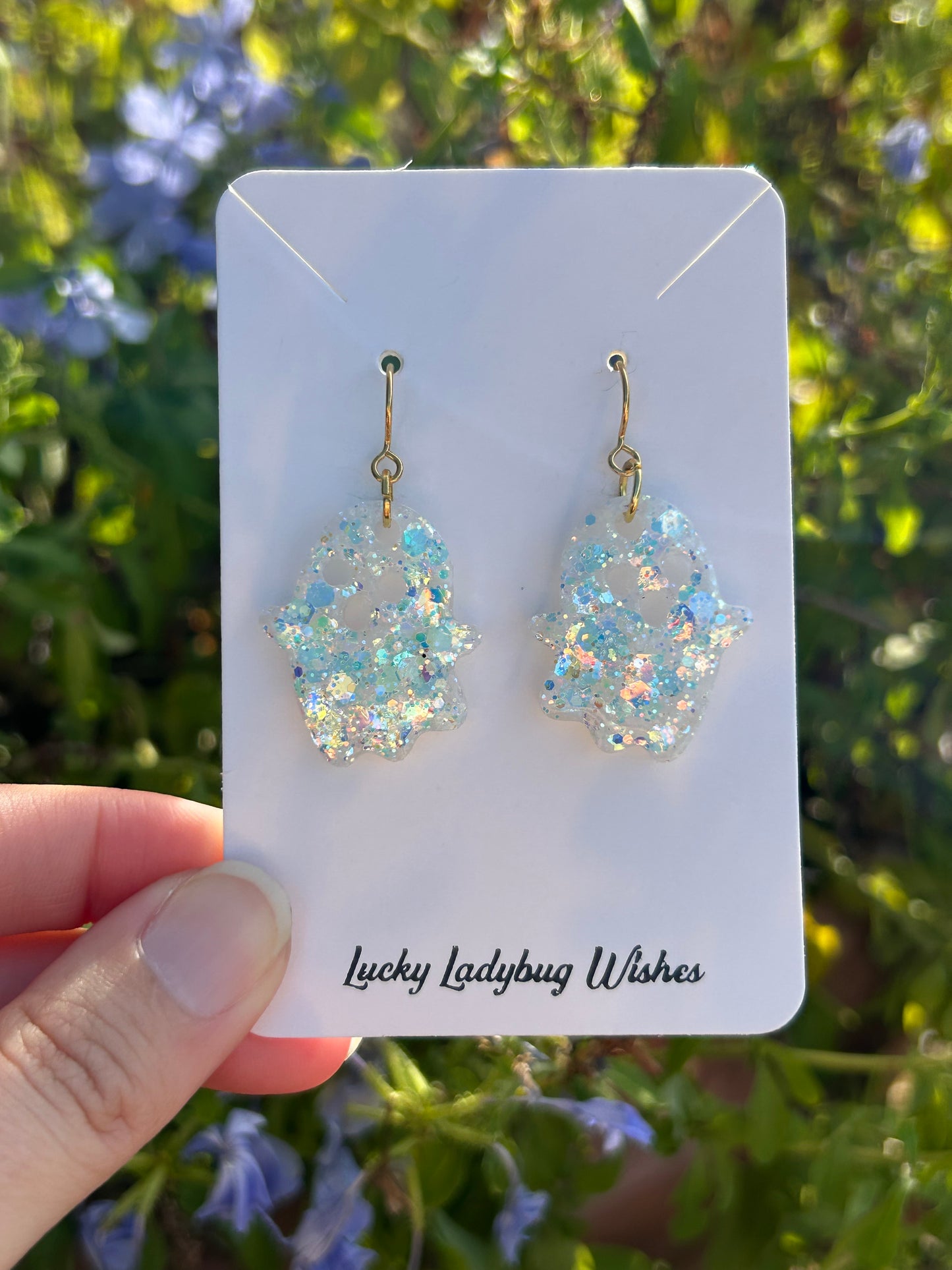 Ghost earrings