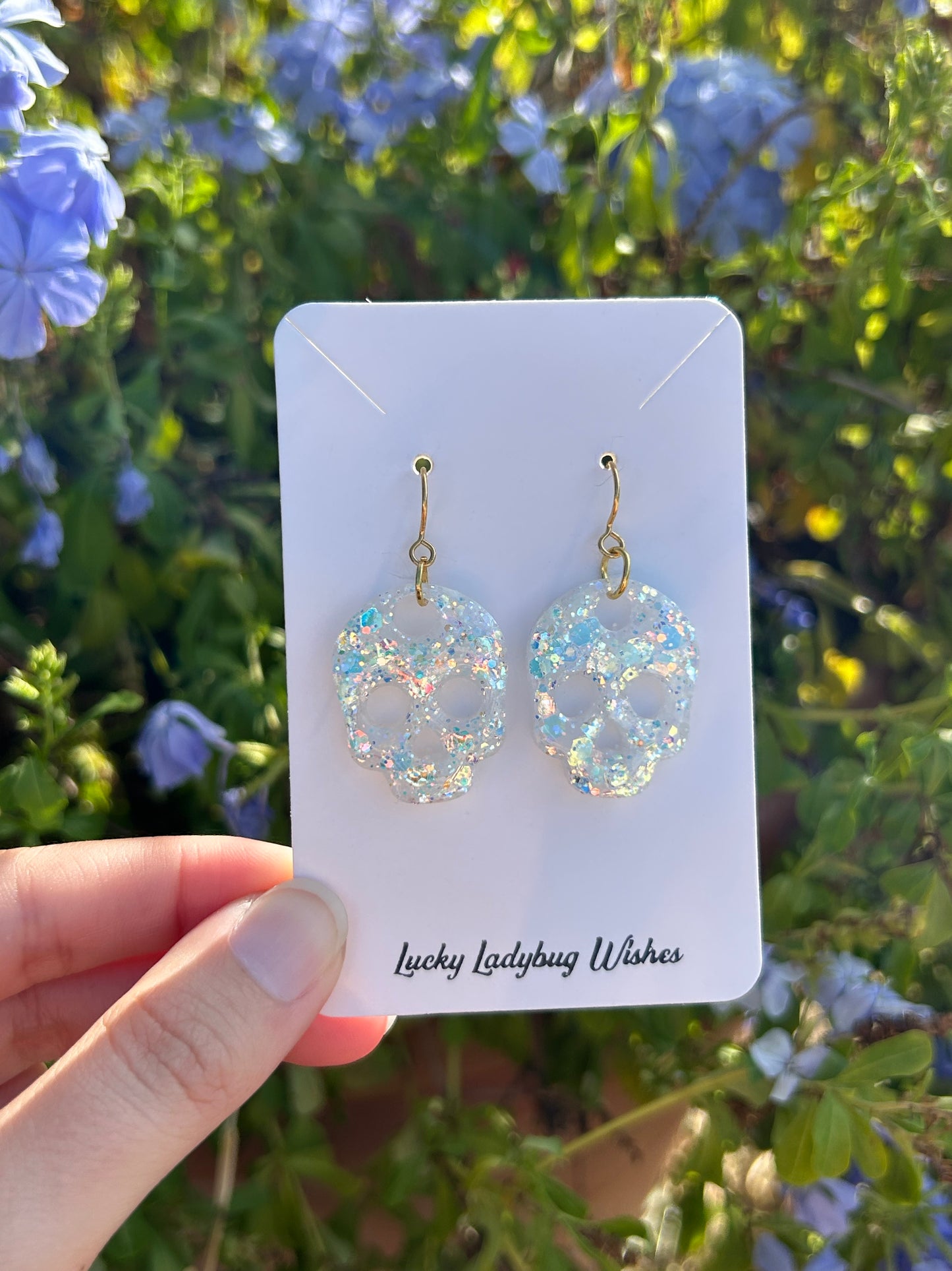 Skull earrings