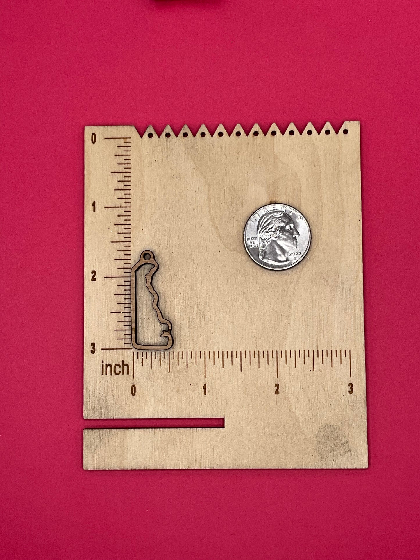 Blank Delaware wooden bezel