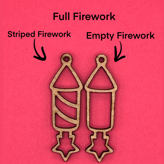 Blank Full Fireworks wooden bezels